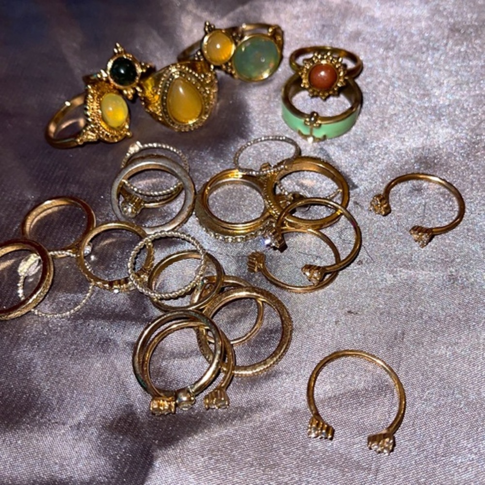 Assorted Gold & Silver Rings